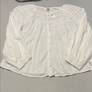 Women's White Blouse